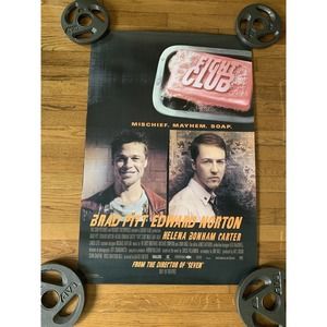 Fight Club Poster ~ MISCHIEF MAYHEM SOAP ~ 24 x 36